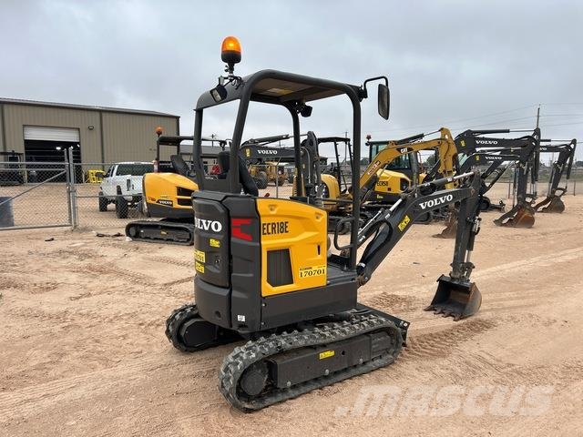 Volvo ECR18E 大型油圧ショベル12t以上(パワーショベル・ユンボ)