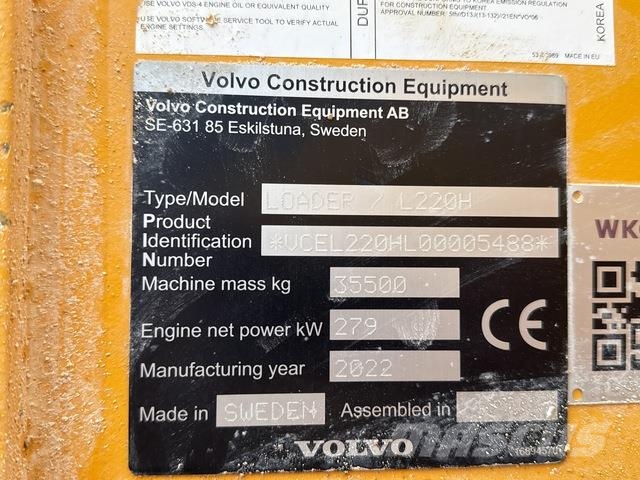 Volvo L220H Фронтальные погрузчики