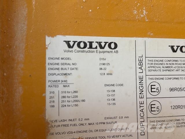 Volvo L220H Фронтальные погрузчики