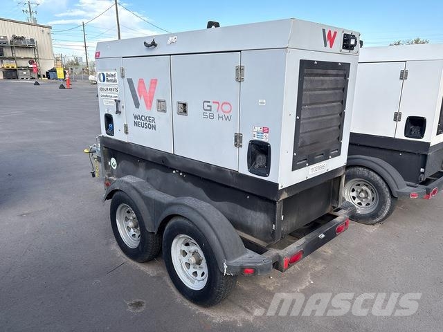 Wacker G-70 Generadores diesel
