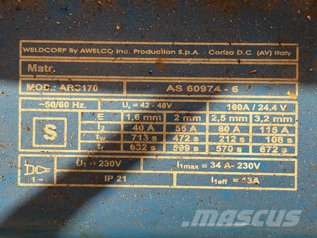 Weldcorp ARC170 Other