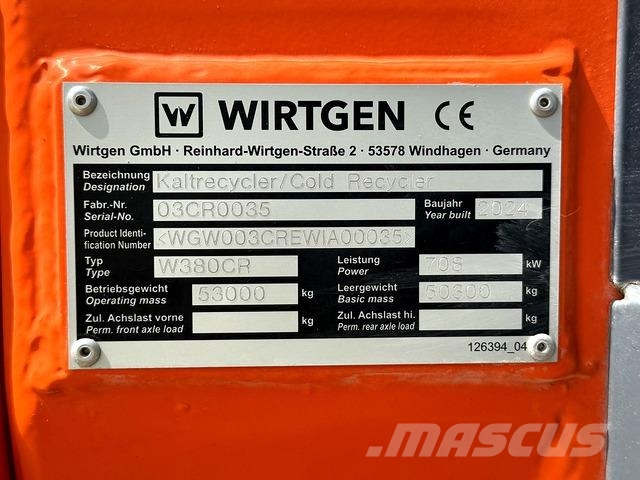 Wirtgen W380CR ضاغطات التربة