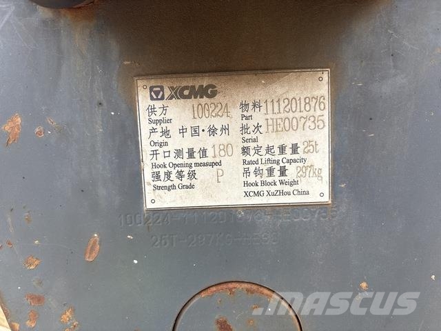 XCMG QY25K5-1 Γερανοί με ερπύστριες