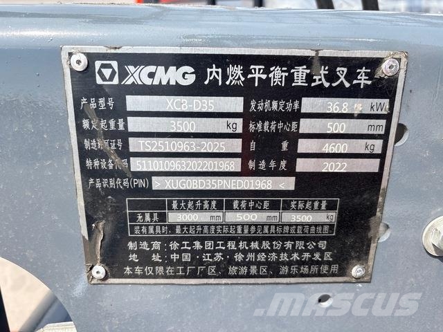 XCMG XCB-D35 Muut haarukkatrukit