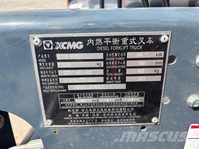 XCMG XCB-D35 Muut haarukkatrukit