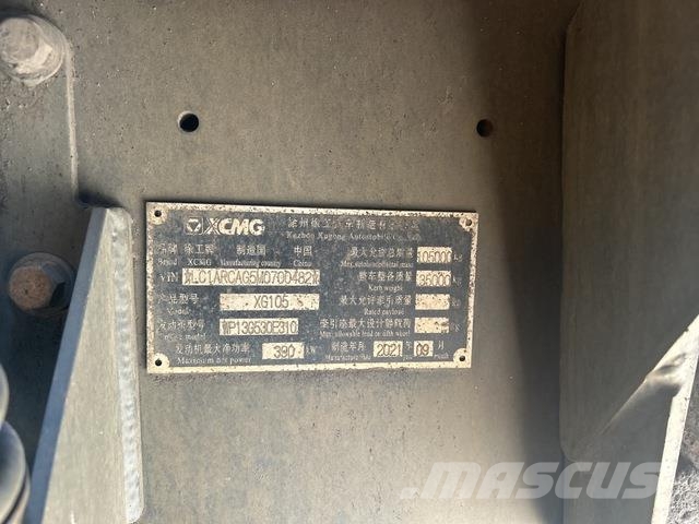 XCMG XG105 ساحبات مفصلية