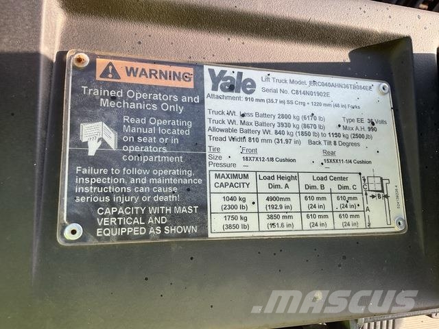 Yale ERC040AHN36TE084EE Elektrostapler