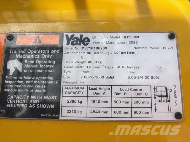 Yale GLP25MX 其他叉车