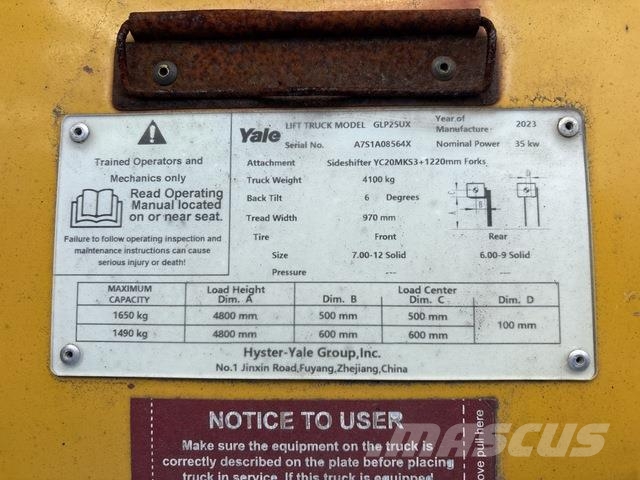 Yale GLP25UX 其他叉车