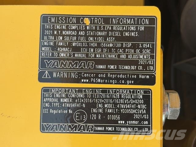 Yanmar C50R-5A Bouw - Overige