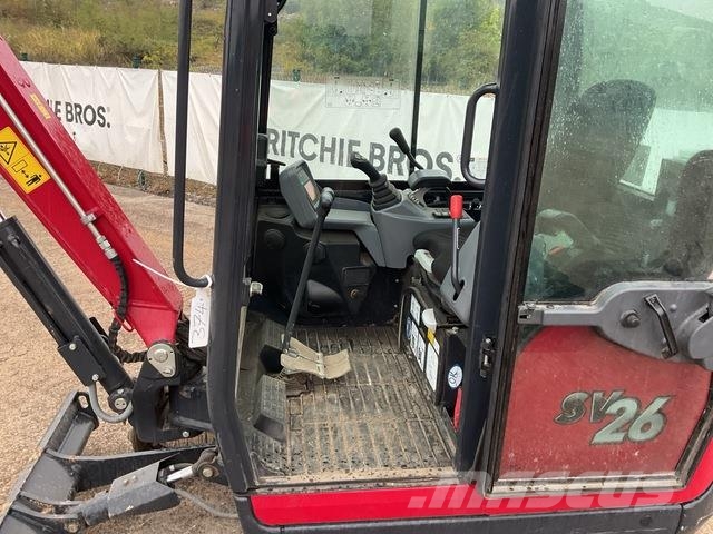 Yanmar SV26 حفارات صغيرة أقل من 7 طن (حفارات صغيرة)