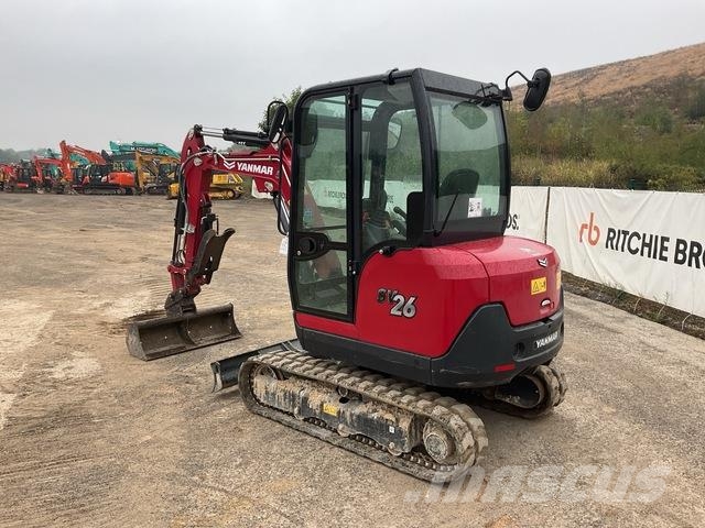 Yanmar SV26 حفارات صغيرة أقل من 7 طن (حفارات صغيرة)