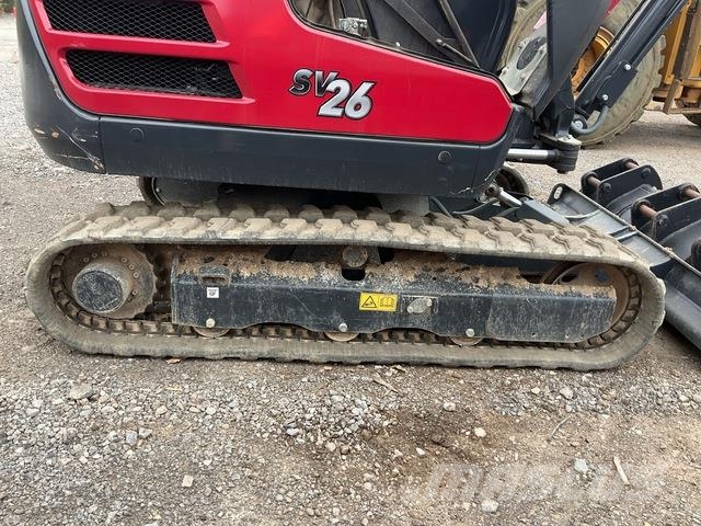 Yanmar SV26 حفارات صغيرة أقل من 7 طن (حفارات صغيرة)