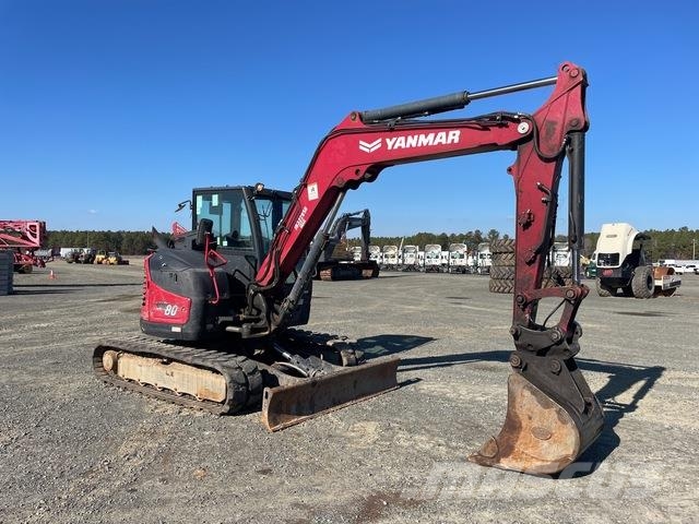 Yanmar ViO80-1A Paletli ekskavatörler