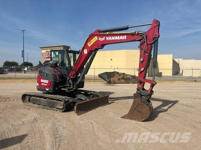 Yanmar ViO80-1A Kāpurķēžu ekskavatori