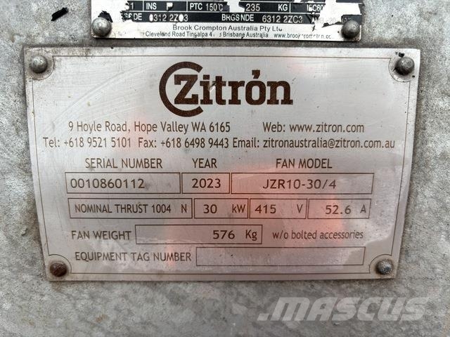 Zitron JZR10-30/4 他の地下設備