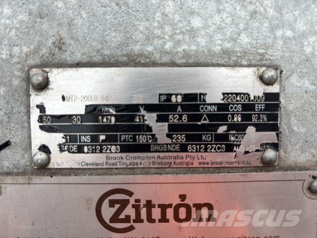 Zitron JZR10-30/4 他の地下設備