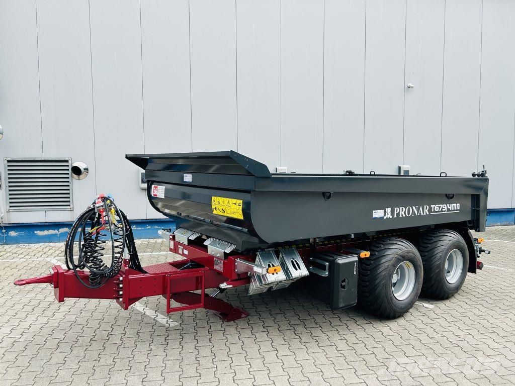 Pronar Bauanhänger mit Auffahrrampen T679/4MN Other trailers