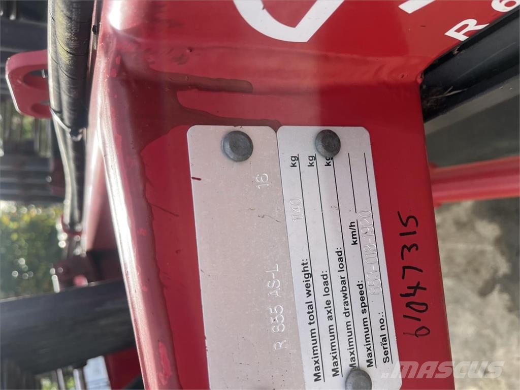 Kongskilde R655 ASL Rastrillos y henificadores