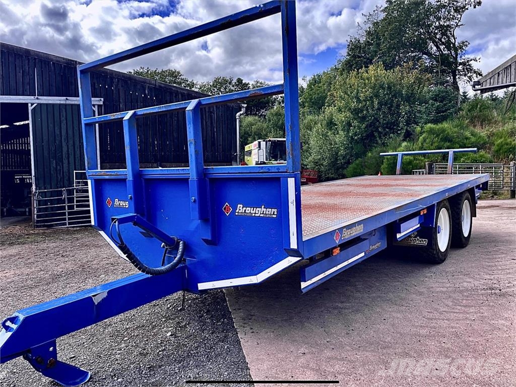  Misc. BROUGHAN 22FT BALE TRAILER Universele aanhangers