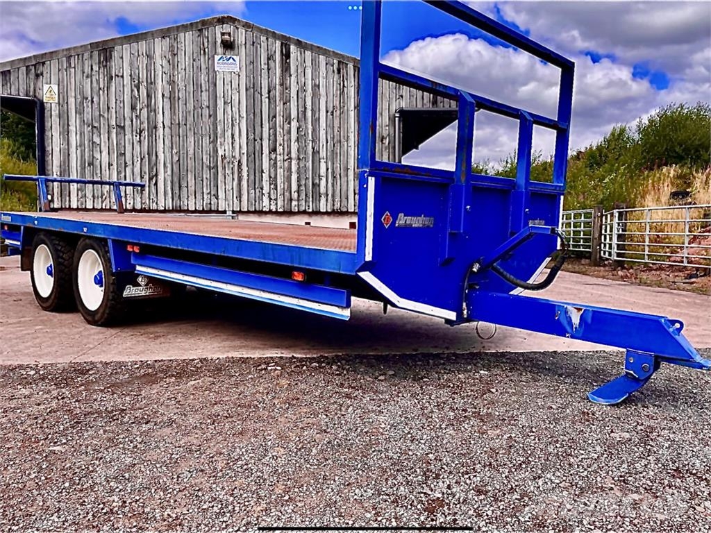  Misc. BROUGHAN 22FT BALE TRAILER Universele aanhangers