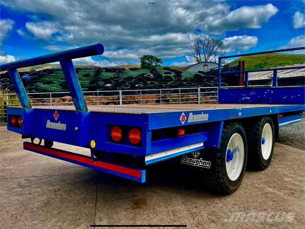  Misc. BROUGHAN 22FT BALE TRAILER Universele aanhangers