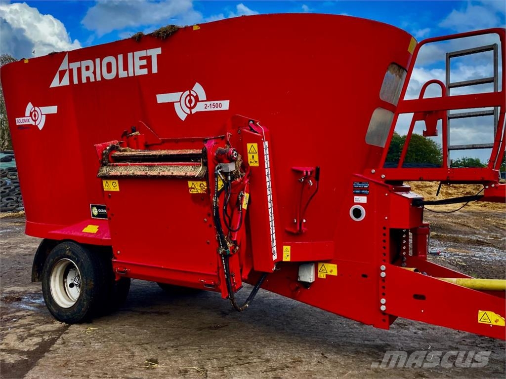 Trioliet 1500 ZK Alimentadores misturadores