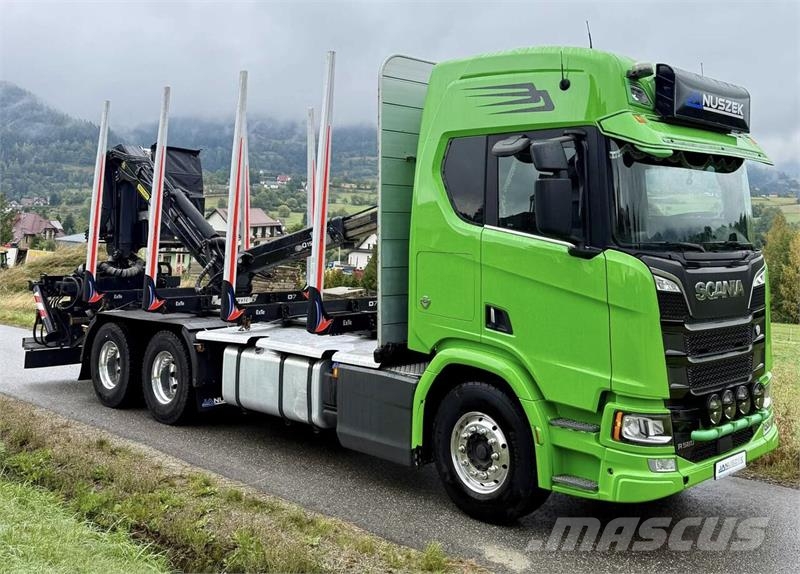 Scania R580 Лесовозы / Сортиментовозы