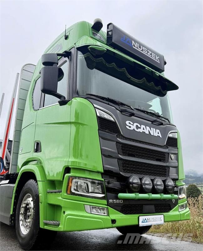 Scania R580 Лесовозы / Сортиментовозы
