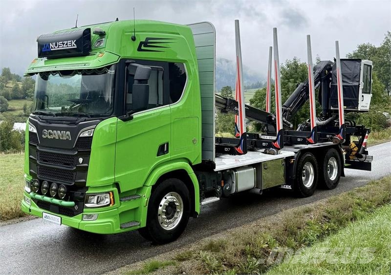 Scania R580 Лесовозы / Сортиментовозы