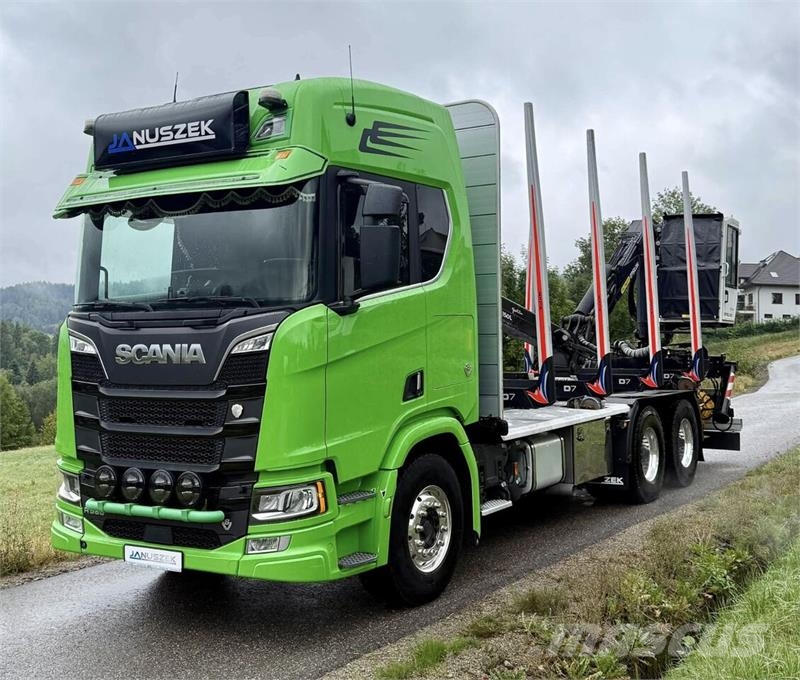 Scania R580 Лесовозы / Сортиментовозы