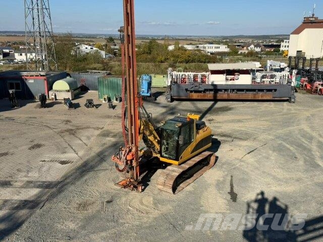 CAT 318C / AGBO G 200 Bohrgerät / Drilling Rig Klima Drugi tovornjaki
