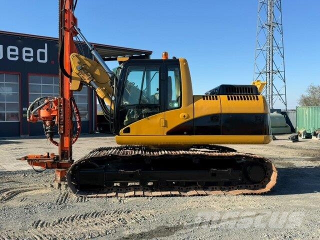 CAT 318C / AGBO G 200 Bohrgerät / Drilling Rig Klima Drugi tovornjaki