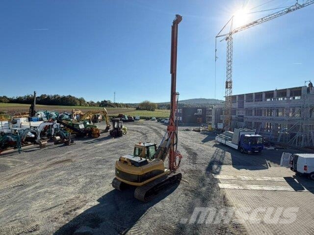 CAT 318C / AGBO G 200 Bohrgerät / Drilling Rig Klima Drugi tovornjaki
