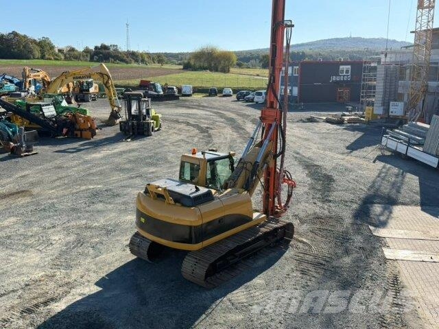 CAT 318C / AGBO G 200 Bohrgerät / Drilling Rig Klima Drugi tovornjaki