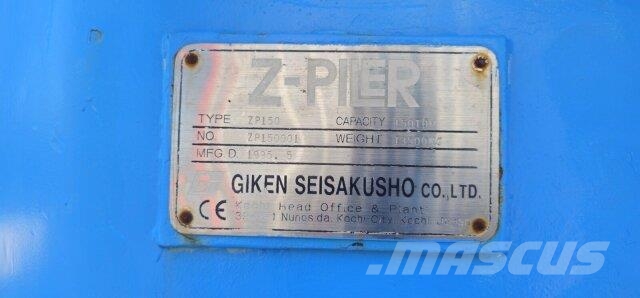 Giken Silent Piler ZP150 * Powerpack EU200 Citi