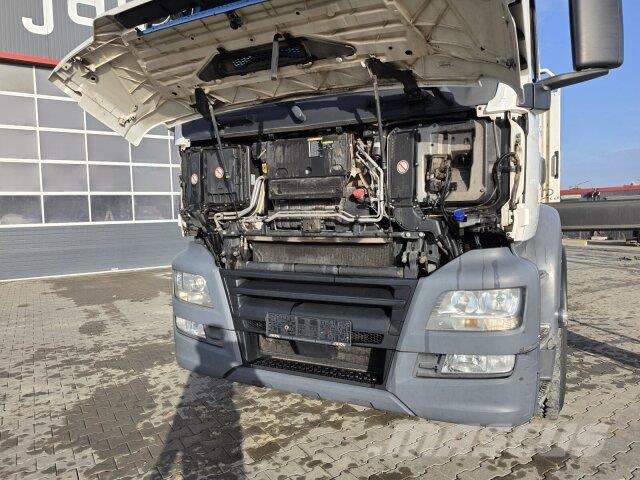 MAN TGS 26.400 /Palfinger PK14002-EH B/ Funk / Kran Pritschenwagen/Pritschenwagen mit Seitenklappe
