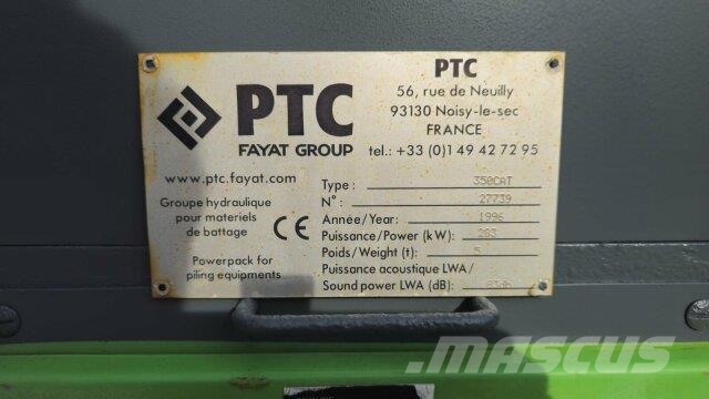 PTC 25H2 Freireiter / Pfahlhammer-Extraktor Outros Camiões
