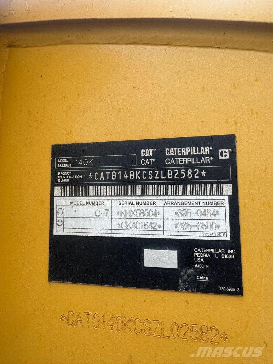 CAT 140K **JBB Chile** 平土機