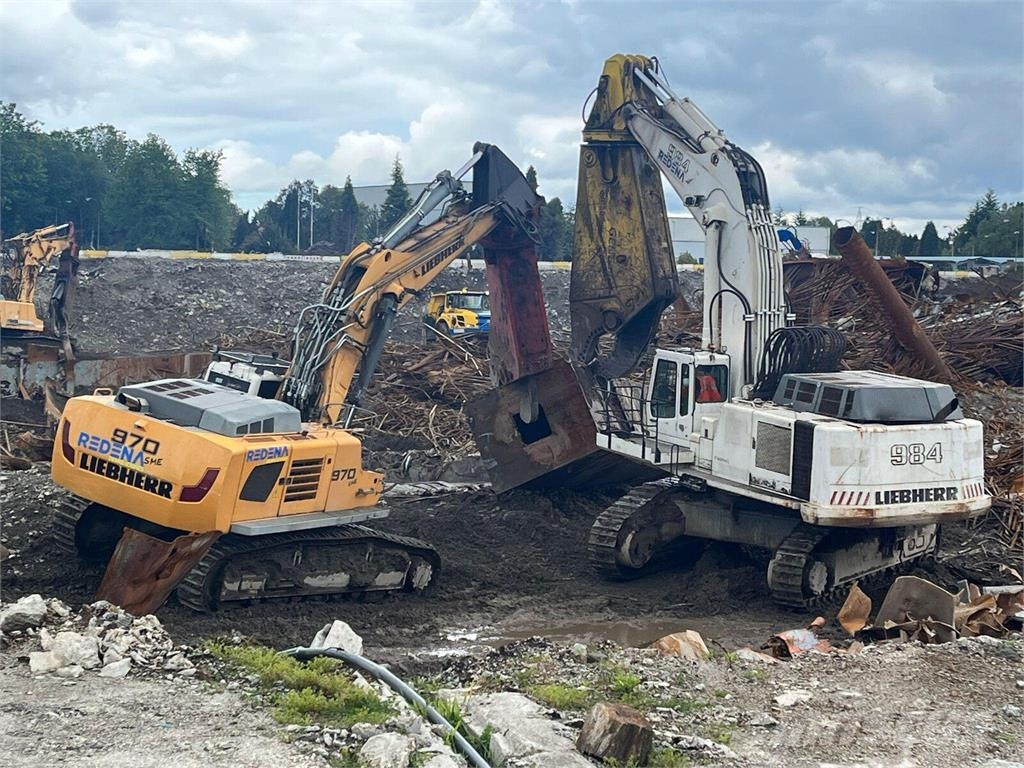 Liebherr R984C Crawler excavators