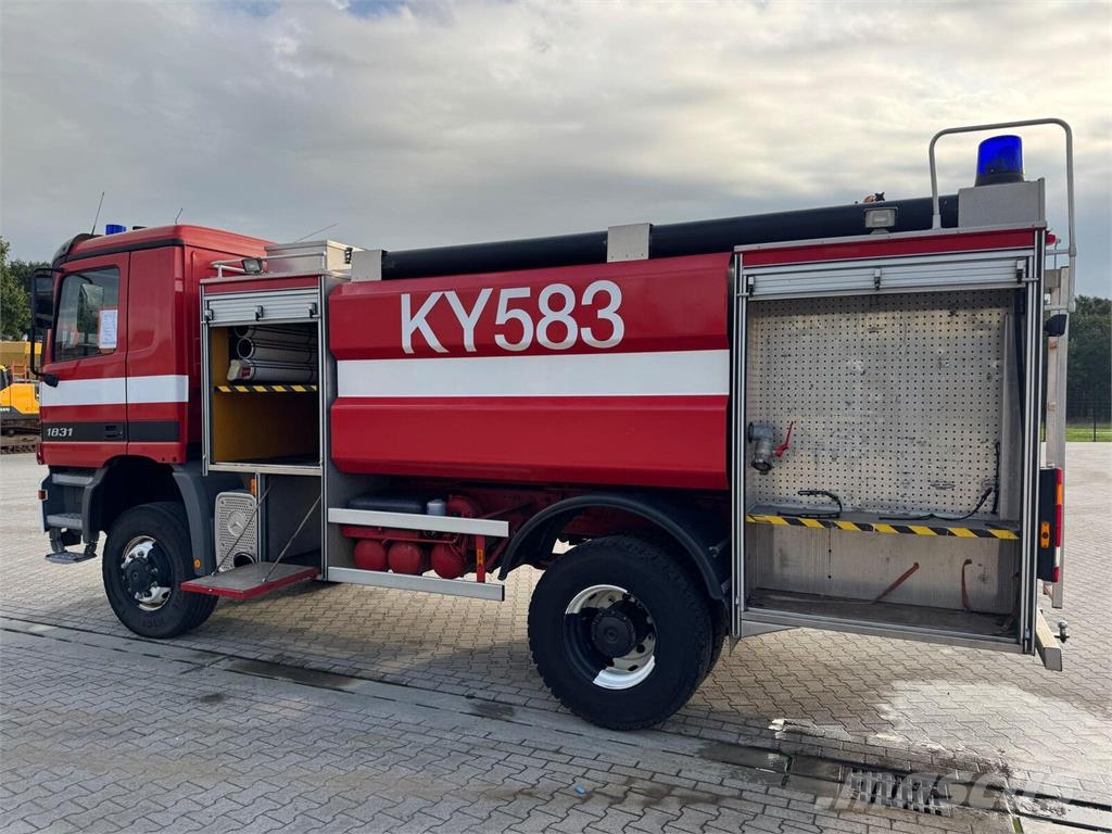 Mercedes-Benz ACTROS 1831 4x4 Gasilska vozila