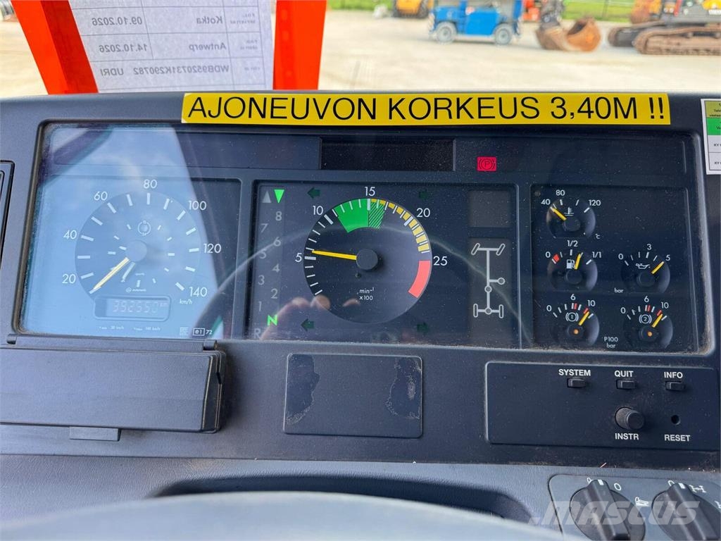 Mercedes-Benz ACTROS 1831 4x4 Gasilska vozila