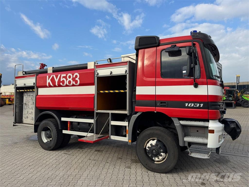 Mercedes-Benz ACTROS 1831 4x4 Gasilska vozila