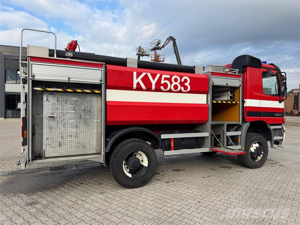 Mercedes-Benz ACTROS 1831 4x4 Gasilska vozila