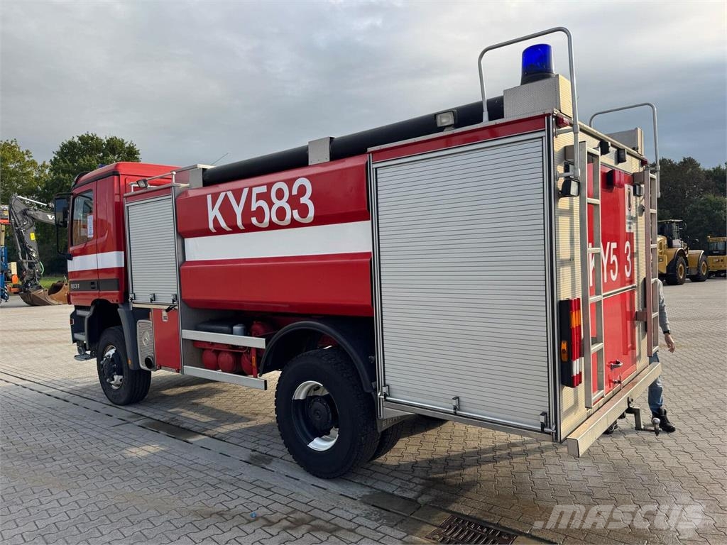 Mercedes-Benz ACTROS 1831 4x4 Gasilska vozila
