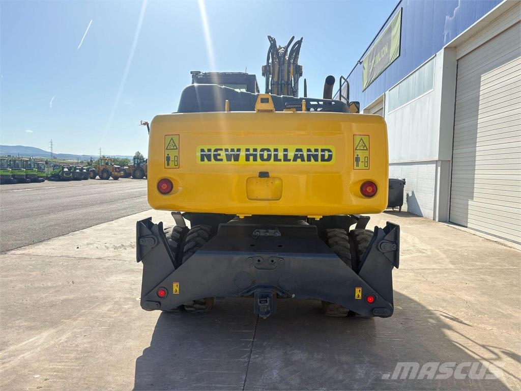 New Holland WE170B ** solo 2.543 horas, Rototilt** Εκσκαφείς με τροχούς - λάστιχα