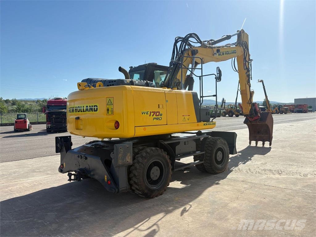 New Holland WE170B ** solo 2.543 horas, Rototilt** Εκσκαφείς με τροχούς - λάστιχα