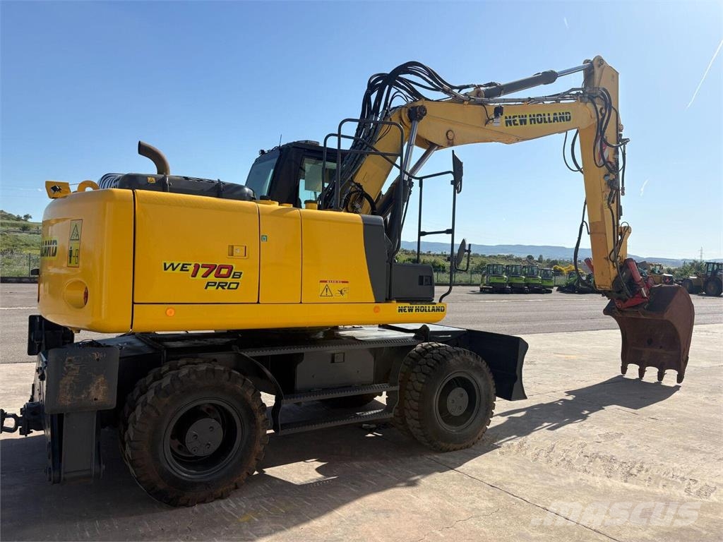 New Holland WE170B ** solo 2.543 horas, Rototilt** Εκσκαφείς με τροχούς - λάστιχα