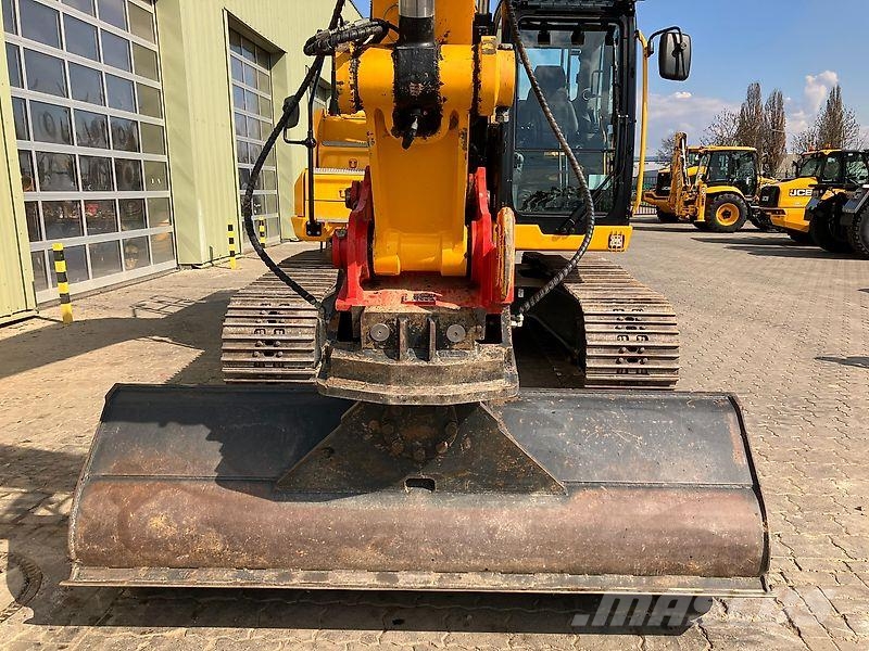JCB 220X mit Wolff Abbruchgitter Excavadoras sobre orugas