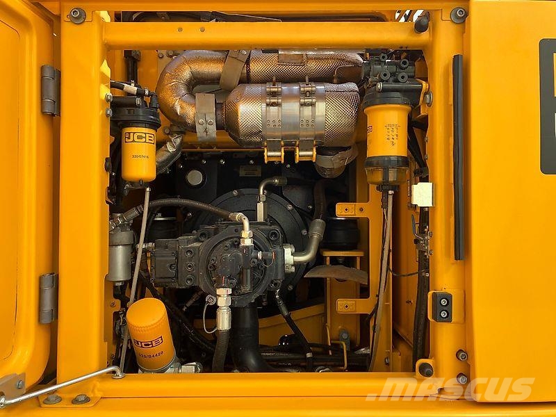 JCB 220X mit Wolff Abbruchgitter Excavadoras sobre orugas